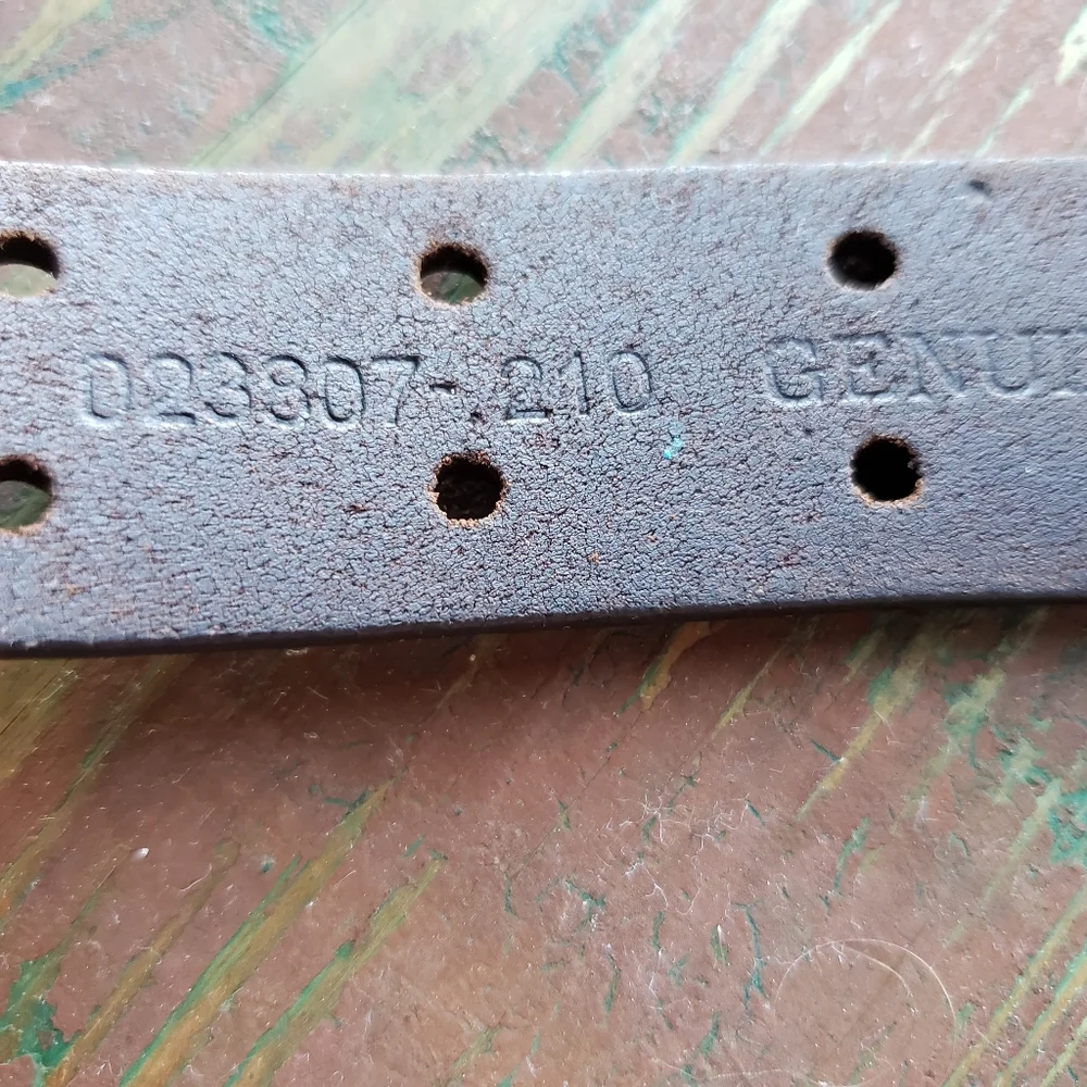 Brown Leather Child's Belt, S